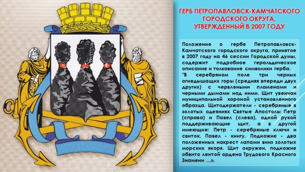 Флаг Петропавловска-Камчатского