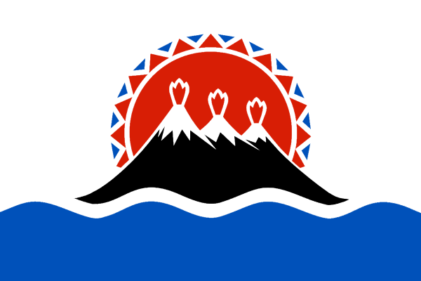Флаг Камчатки Камчатского края