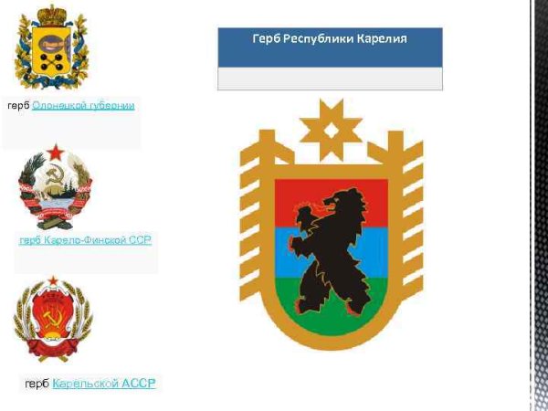 Шведский герб Карелии