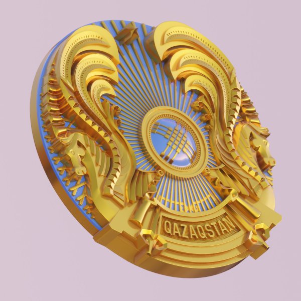 Герб Казахстана 2022