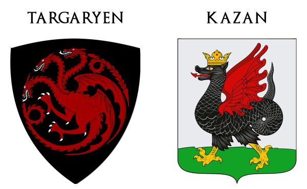 Дракон на гербе Казани