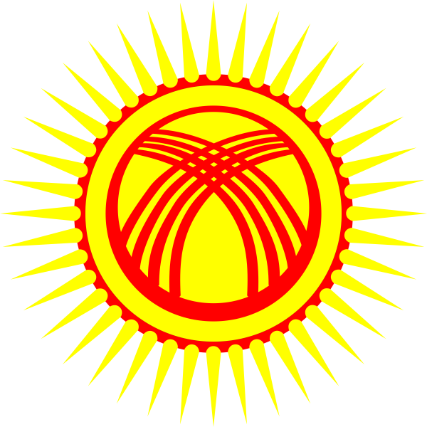 Флаг Кыргызстана Тундук