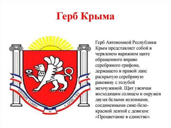 Герб Республики Крым