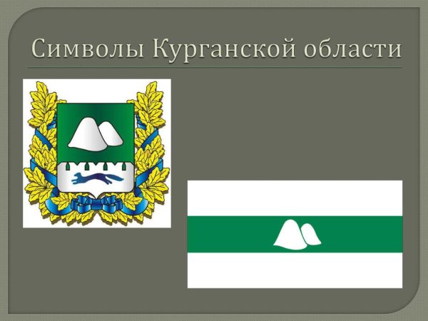 Герб и флаг Курганской области