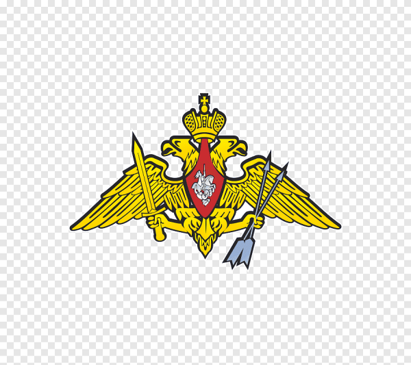 Средняя эмблема сухопутных войск РФ