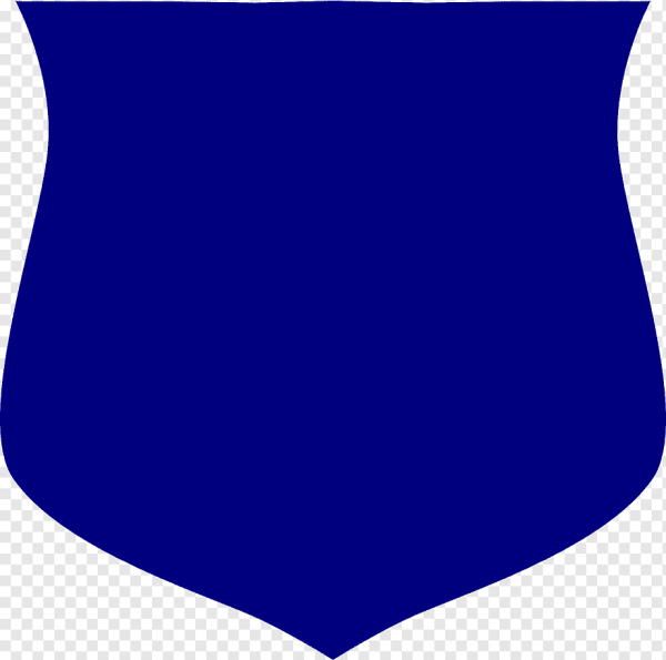 Синий щит для герба