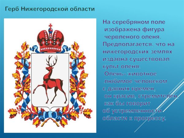 Герб Нижегородской области правительство Нижегородской области