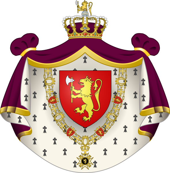 Королевская мантия герб