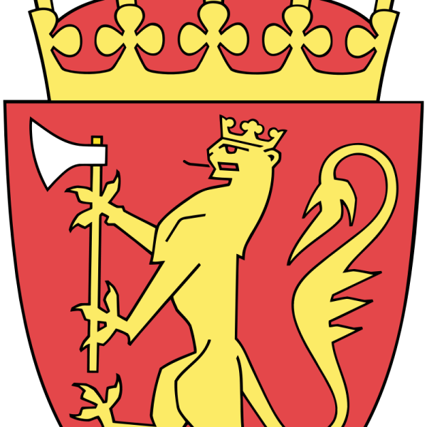 Герб Норвегии раскраска