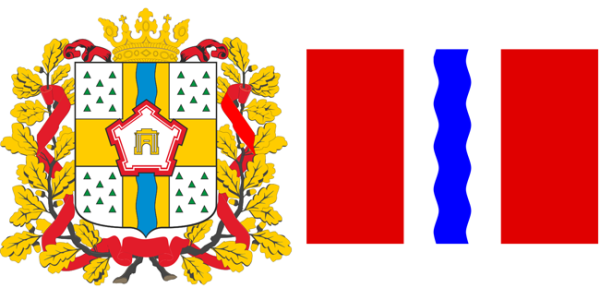 Омская обл флаг и герб