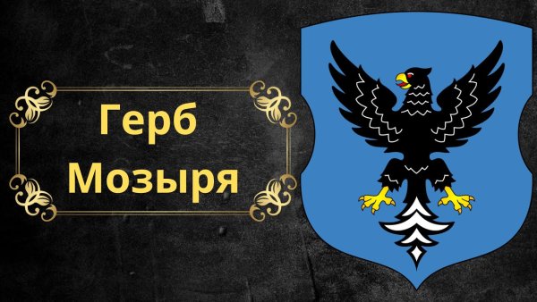 Флаг города Мозырь