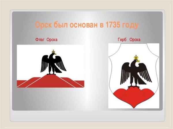Флаг и герб Орска