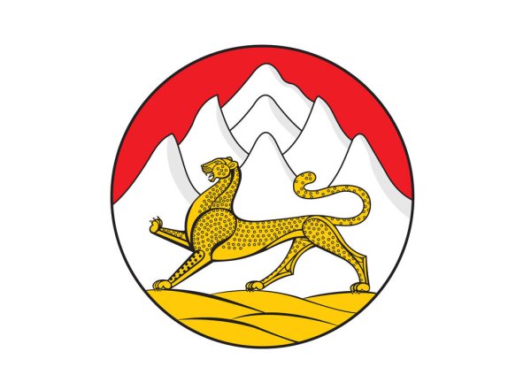 Барс Северной Осетии герб