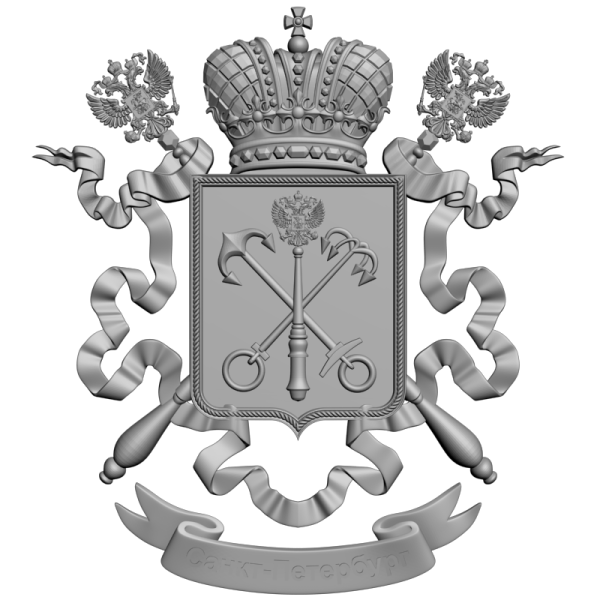Изображение герба Санкт-Петербурга