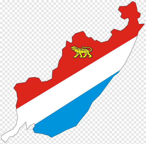 Карта Приморского края вектор
