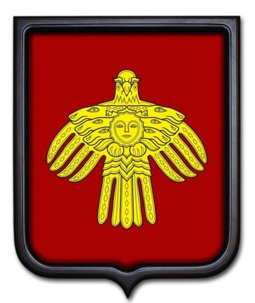 Коми флаг и герб