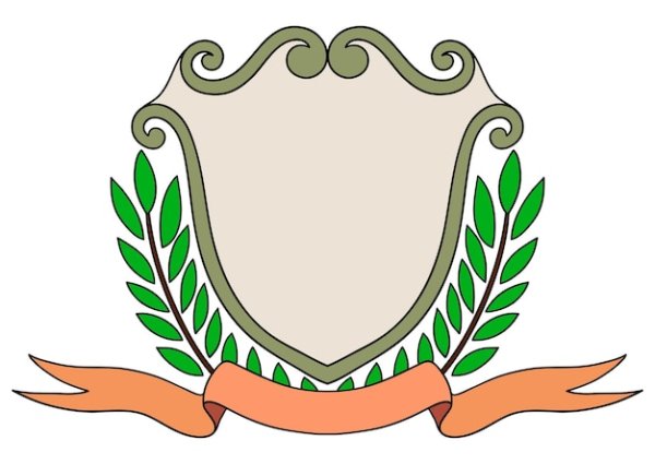 Рамка для семейного герба