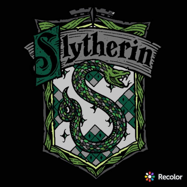 Герб Слизерина поттермор