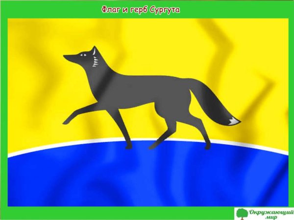 Флаг города Сургута