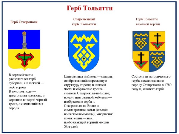 Герб Тольятти