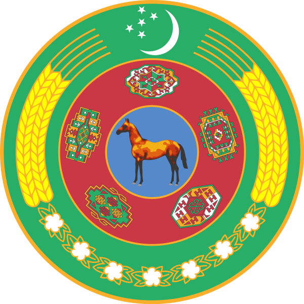 Государственный герб Туркменистана