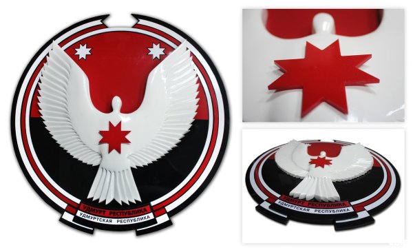 Флаг Удмуртии