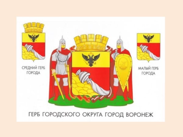 Герб города Воронеж