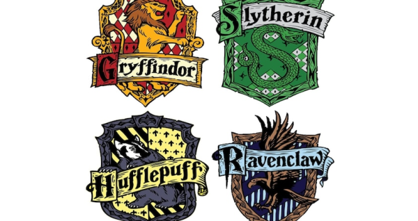 Эмблемы факультетов Хогвартса