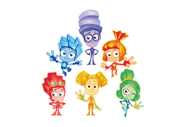 Герои мультиков Фиксики Симка