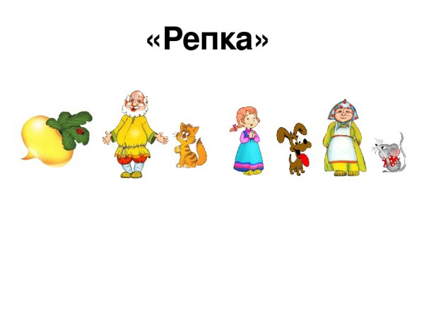 Герои сказки Репка