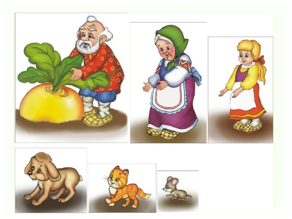 Герои сказки Репка