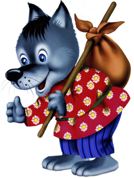 Теремок герои волк