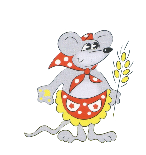 Герои сказки Теремок (лягушка, мышка, заяц, лиса, волк, медведь)