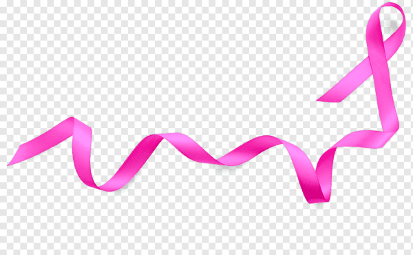 Розовый фон с ленточкой