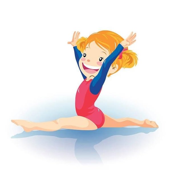 Гимнастка мультяшка