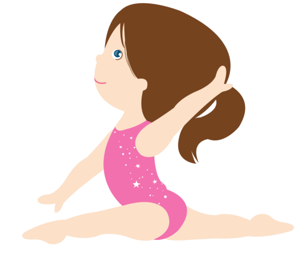 Гимнастка мультяшная