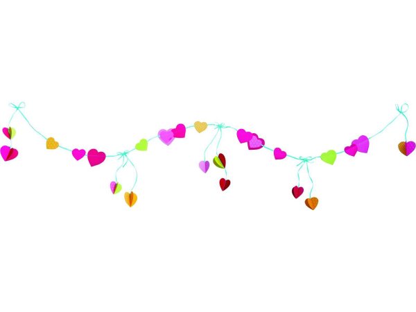 Полоса из сердечек