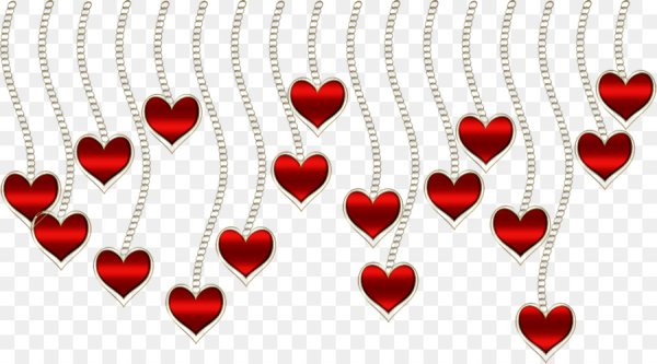 Сердечко на висюльке на прозрачном фоне