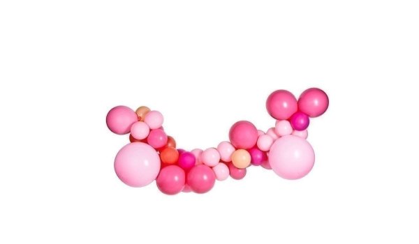 Разнокалиберная гирлянда из шаров