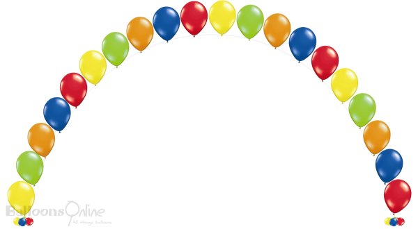 Рамка из воздушных шаров