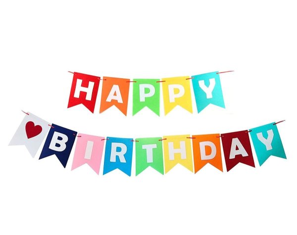 Гирлянда Happy Birthday