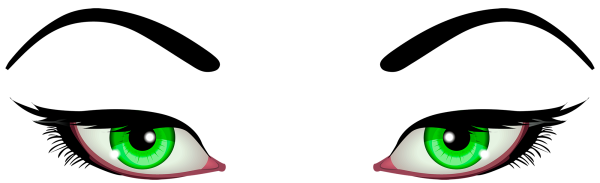 Глаза без фона