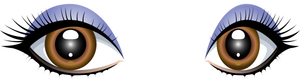 Глаза без фона