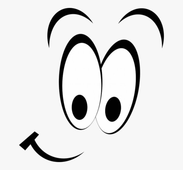 Глаза мультяшные