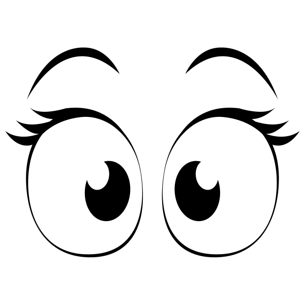Глаза раскраска для детей