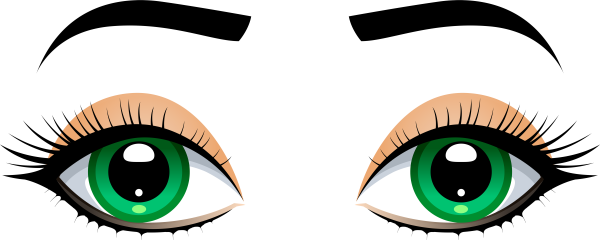 Глаза без фона