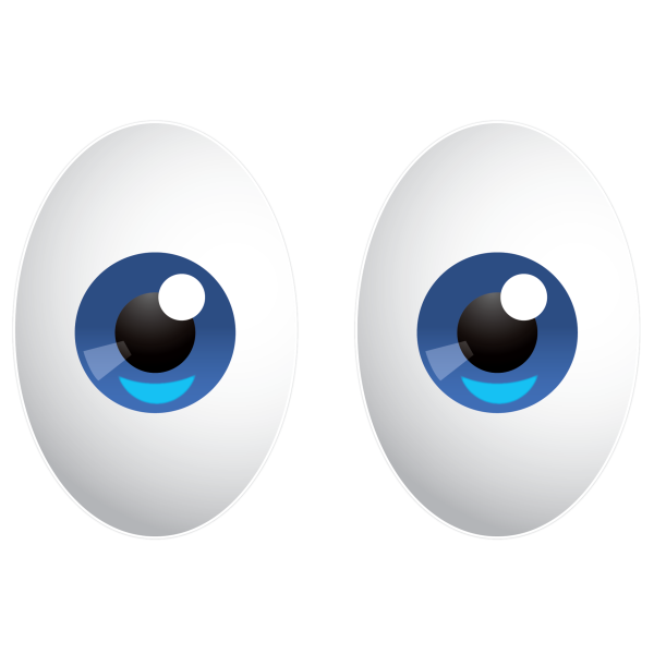 Глаза мультяшные