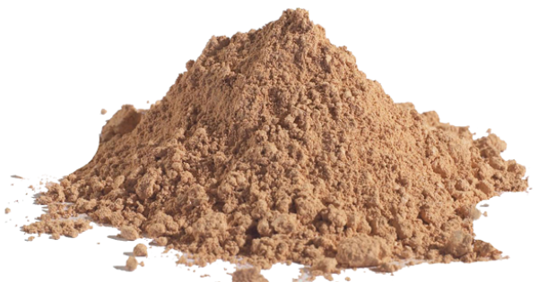 Куча песка с глиной