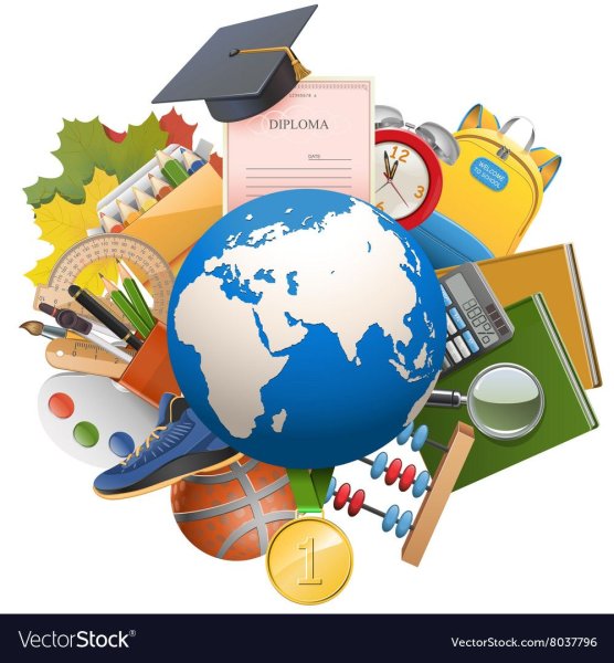 Эмблема с глобусом и книгой