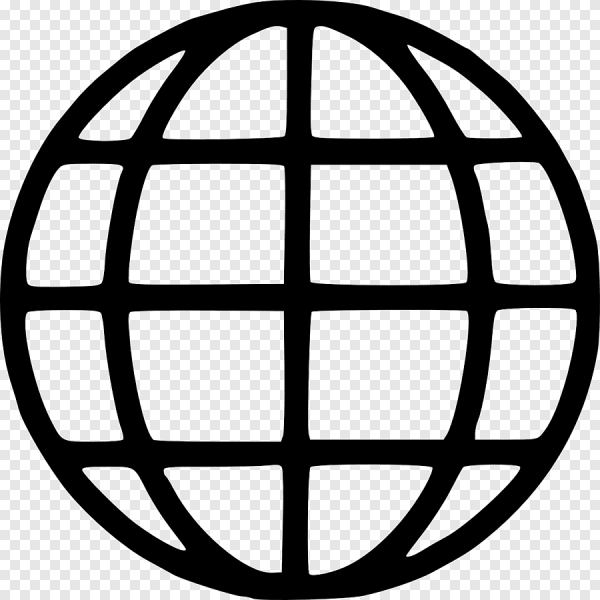 Глобус иконка на прозрачном фоне